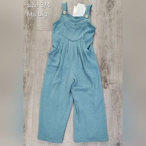 Dot Dot Smile 3/4 Overalls